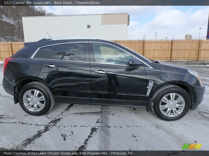 Black Raven / Titanium/Ebony 2012 Cadillac SRX Luxury AWD