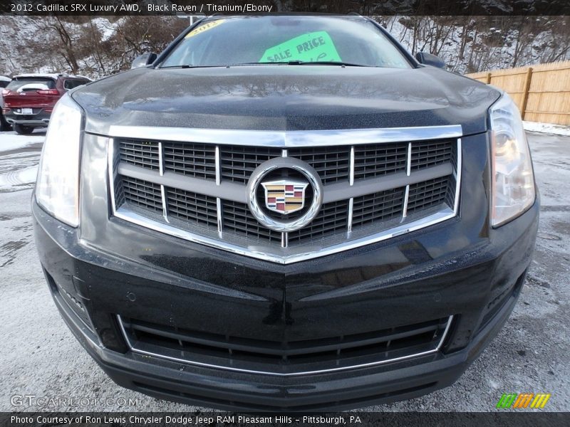 Black Raven / Titanium/Ebony 2012 Cadillac SRX Luxury AWD