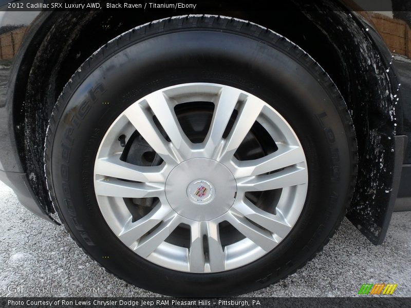 Black Raven / Titanium/Ebony 2012 Cadillac SRX Luxury AWD