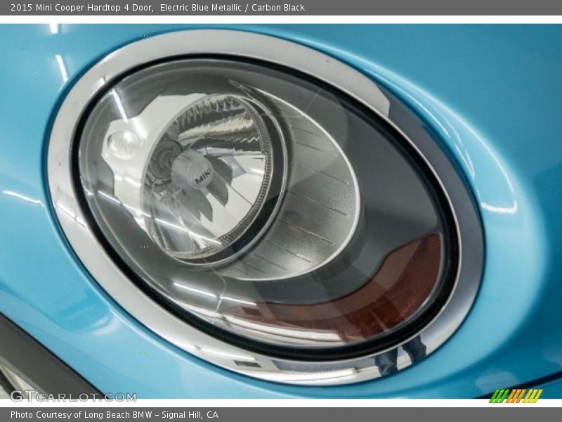 Electric Blue Metallic / Carbon Black 2015 Mini Cooper Hardtop 4 Door