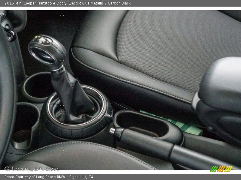 Electric Blue Metallic / Carbon Black 2015 Mini Cooper Hardtop 4 Door