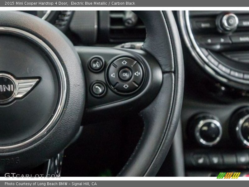 Electric Blue Metallic / Carbon Black 2015 Mini Cooper Hardtop 4 Door