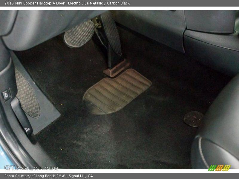 Electric Blue Metallic / Carbon Black 2015 Mini Cooper Hardtop 4 Door