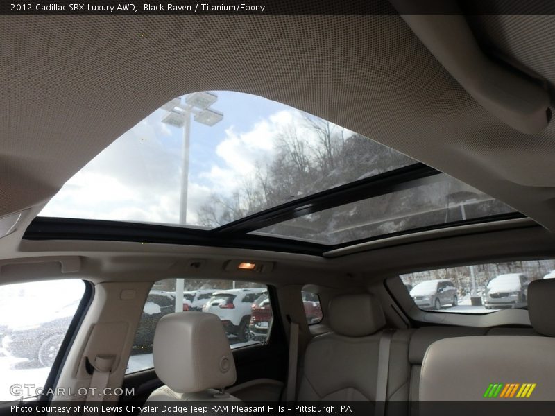 Black Raven / Titanium/Ebony 2012 Cadillac SRX Luxury AWD