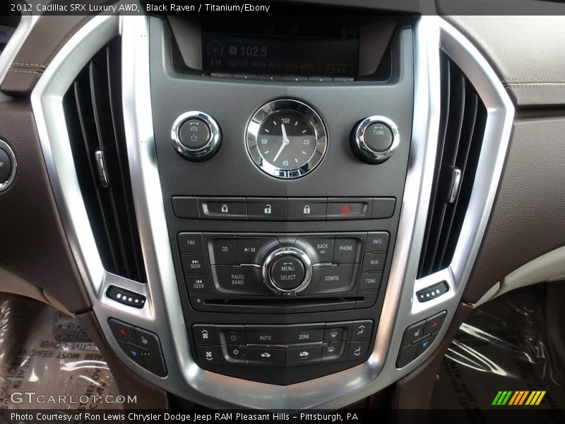 Black Raven / Titanium/Ebony 2012 Cadillac SRX Luxury AWD
