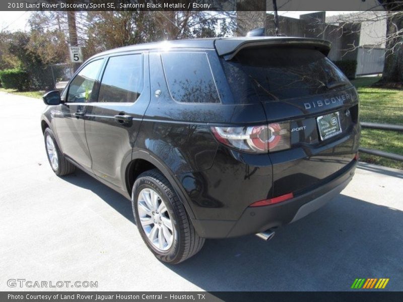 Santorini Black Metallic / Ebony 2018 Land Rover Discovery Sport SE