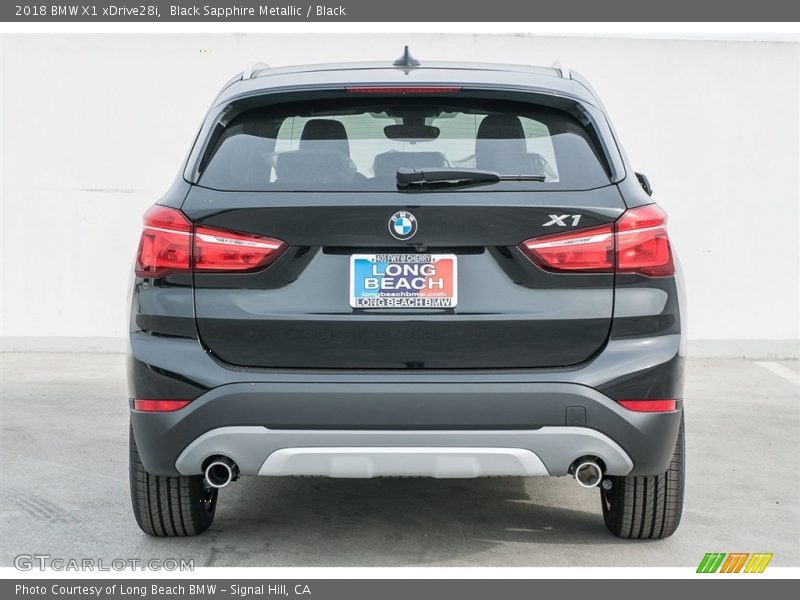 Black Sapphire Metallic / Black 2018 BMW X1 xDrive28i