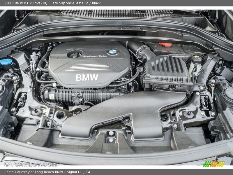 Black Sapphire Metallic / Black 2018 BMW X1 xDrive28i