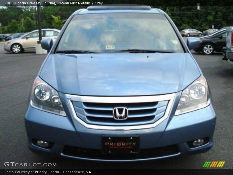 Ocean Mist Metallic / Gray 2008 Honda Odyssey Touring