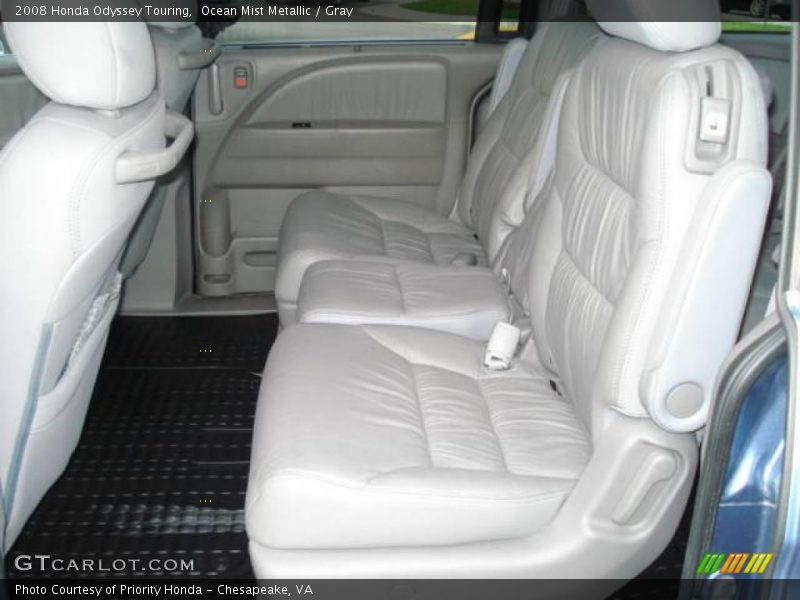 Ocean Mist Metallic / Gray 2008 Honda Odyssey Touring