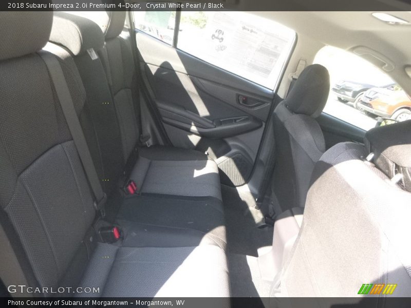 Crystal White Pearl / Black 2018 Subaru Impreza 2.0i Premium 4-Door