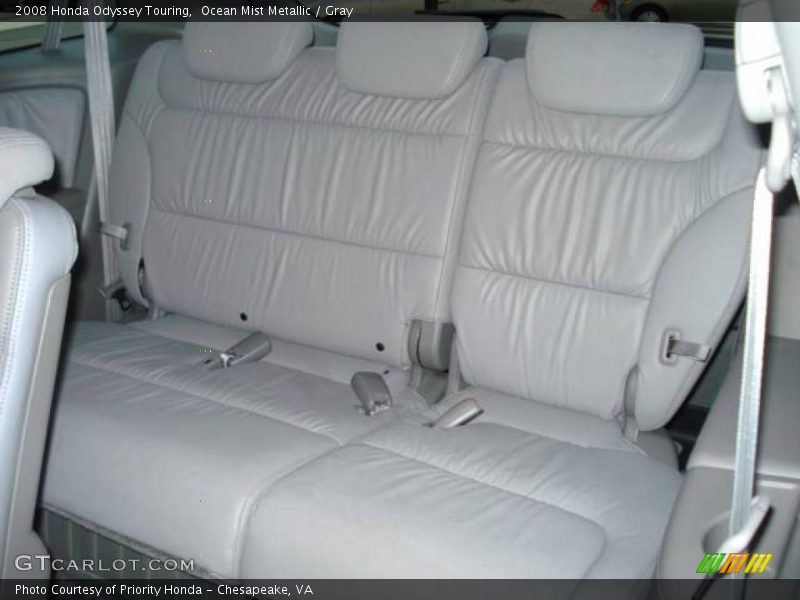 Ocean Mist Metallic / Gray 2008 Honda Odyssey Touring