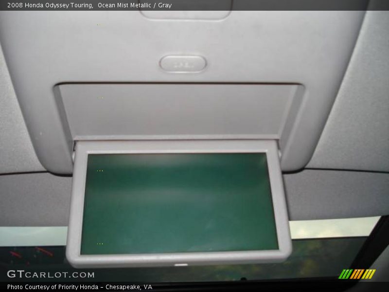 Ocean Mist Metallic / Gray 2008 Honda Odyssey Touring