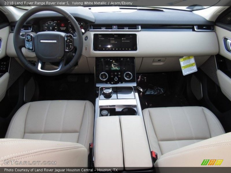Yulong White Metallic / Acorn/Ebony 2018 Land Rover Range Rover Velar S
