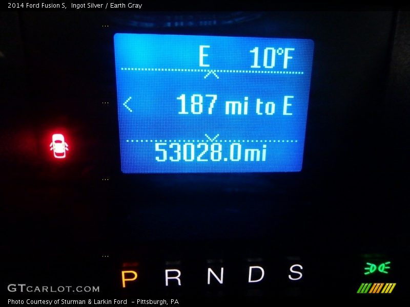 Ingot Silver / Earth Gray 2014 Ford Fusion S