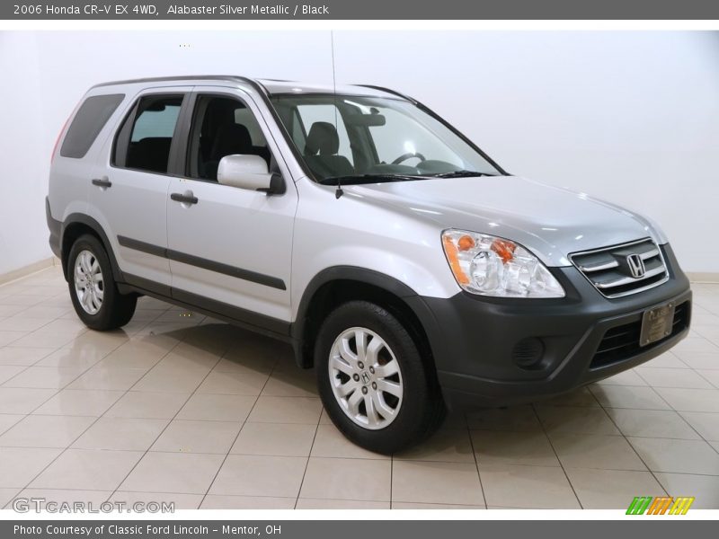Alabaster Silver Metallic / Black 2006 Honda CR-V EX 4WD