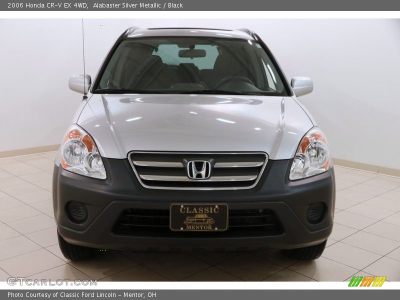 Alabaster Silver Metallic / Black 2006 Honda CR-V EX 4WD