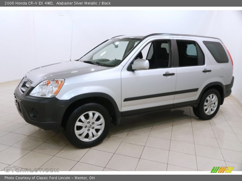 Alabaster Silver Metallic / Black 2006 Honda CR-V EX 4WD