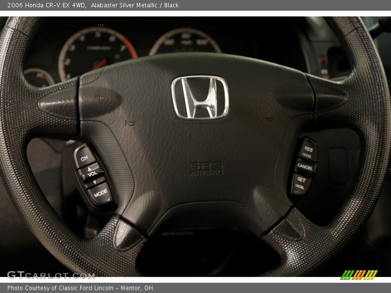 Alabaster Silver Metallic / Black 2006 Honda CR-V EX 4WD