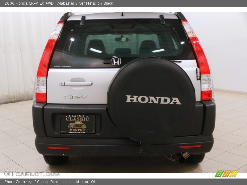 Alabaster Silver Metallic / Black 2006 Honda CR-V EX 4WD