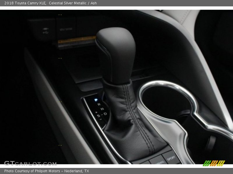 Celestial Silver Metallic / Ash 2018 Toyota Camry XLE