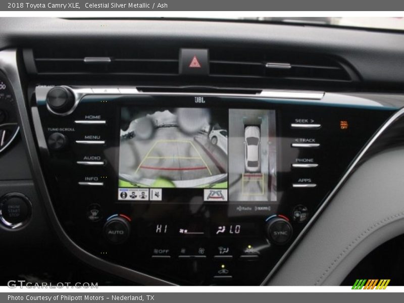 Celestial Silver Metallic / Ash 2018 Toyota Camry XLE