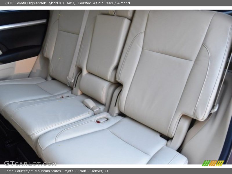Rear Seat of 2018 Highlander Hybrid XLE AWD