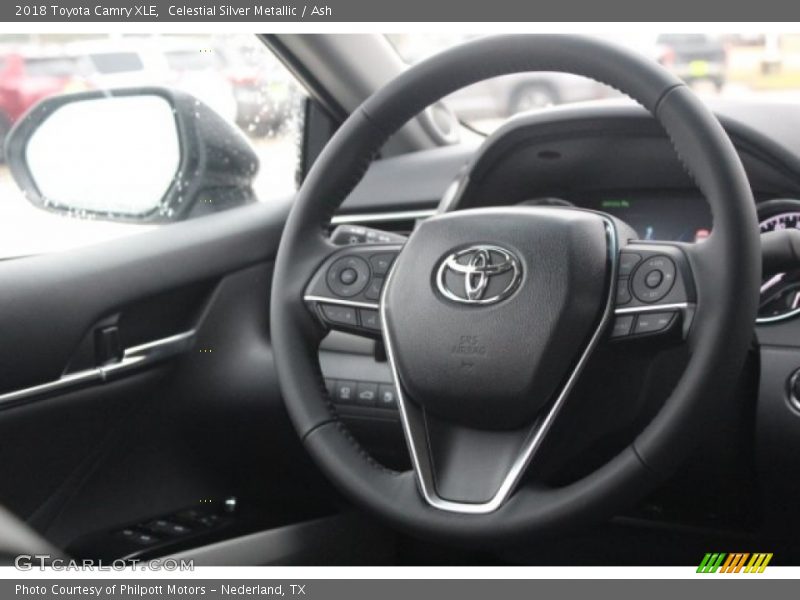 Celestial Silver Metallic / Ash 2018 Toyota Camry XLE