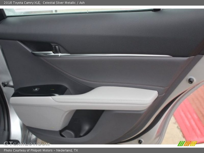Celestial Silver Metallic / Ash 2018 Toyota Camry XLE