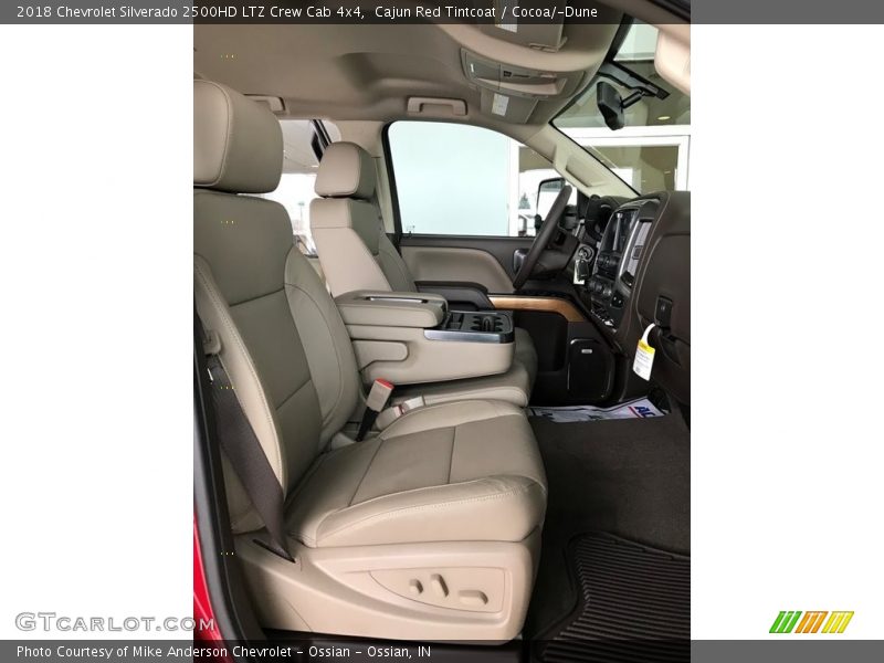 Cajun Red Tintcoat / Cocoa/­Dune 2018 Chevrolet Silverado 2500HD LTZ Crew Cab 4x4