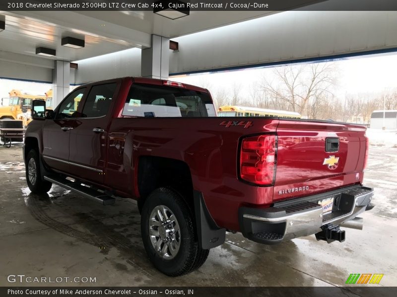 Cajun Red Tintcoat / Cocoa/­Dune 2018 Chevrolet Silverado 2500HD LTZ Crew Cab 4x4