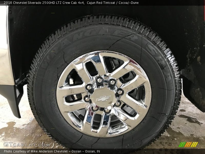 Cajun Red Tintcoat / Cocoa/­Dune 2018 Chevrolet Silverado 2500HD LTZ Crew Cab 4x4