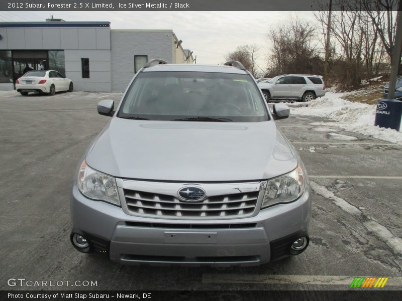 Ice Silver Metallic / Black 2012 Subaru Forester 2.5 X Limited