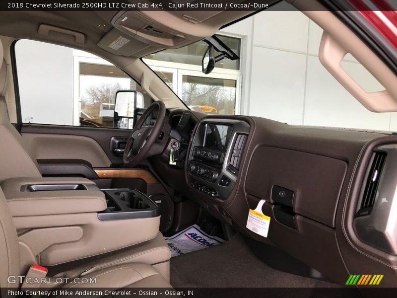 Cajun Red Tintcoat / Cocoa/­Dune 2018 Chevrolet Silverado 2500HD LTZ Crew Cab 4x4