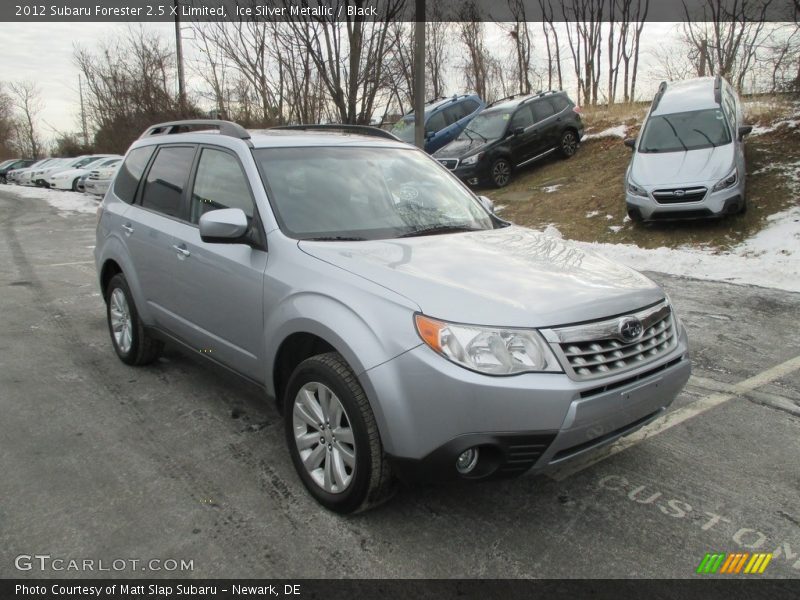 Ice Silver Metallic / Black 2012 Subaru Forester 2.5 X Limited