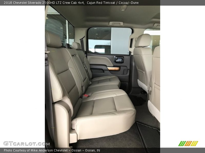 Cajun Red Tintcoat / Cocoa/­Dune 2018 Chevrolet Silverado 2500HD LTZ Crew Cab 4x4