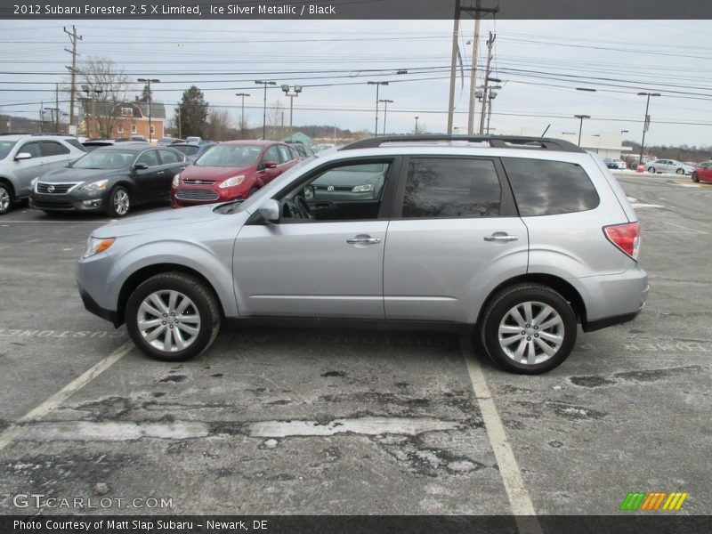 Ice Silver Metallic / Black 2012 Subaru Forester 2.5 X Limited