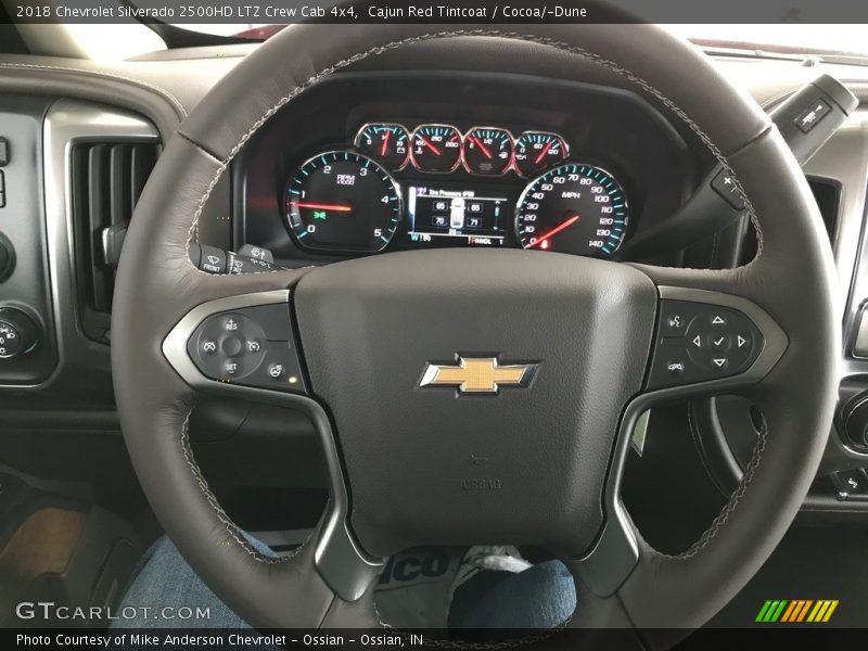 Cajun Red Tintcoat / Cocoa/­Dune 2018 Chevrolet Silverado 2500HD LTZ Crew Cab 4x4