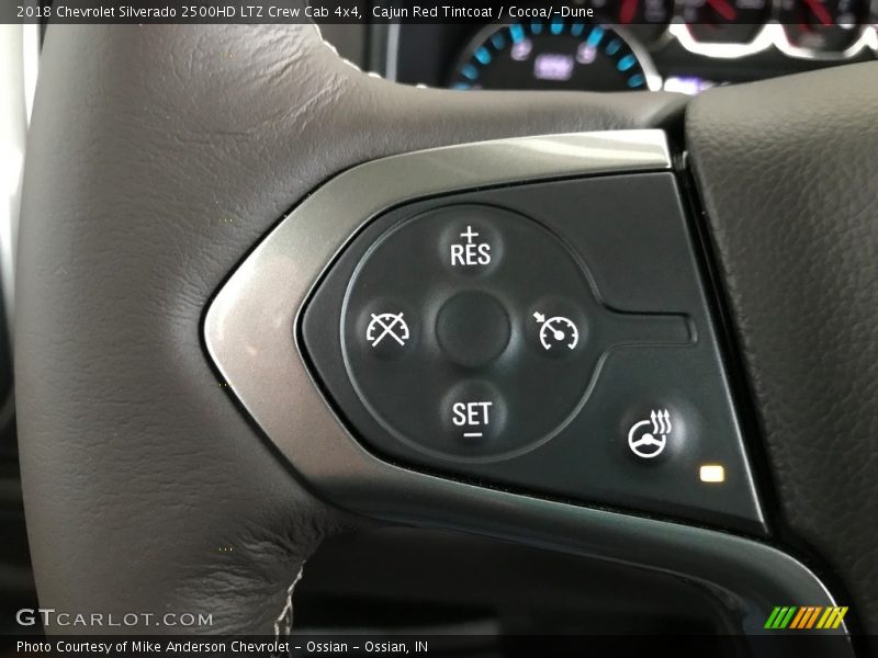 Cajun Red Tintcoat / Cocoa/­Dune 2018 Chevrolet Silverado 2500HD LTZ Crew Cab 4x4