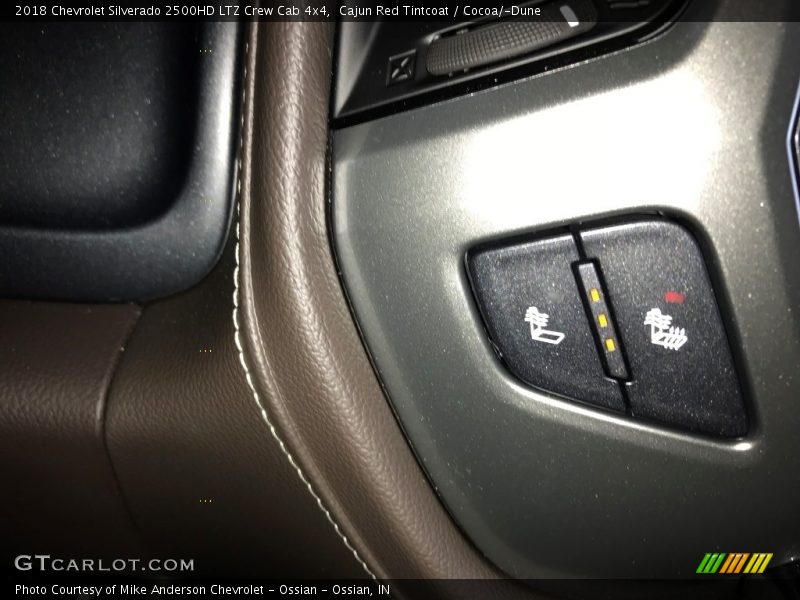 Cajun Red Tintcoat / Cocoa/­Dune 2018 Chevrolet Silverado 2500HD LTZ Crew Cab 4x4
