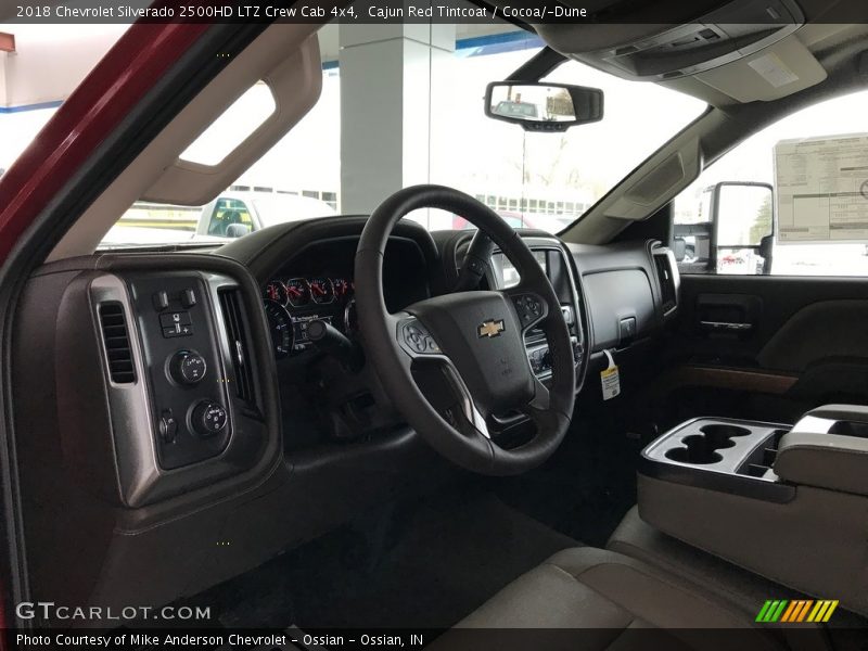 Cajun Red Tintcoat / Cocoa/­Dune 2018 Chevrolet Silverado 2500HD LTZ Crew Cab 4x4