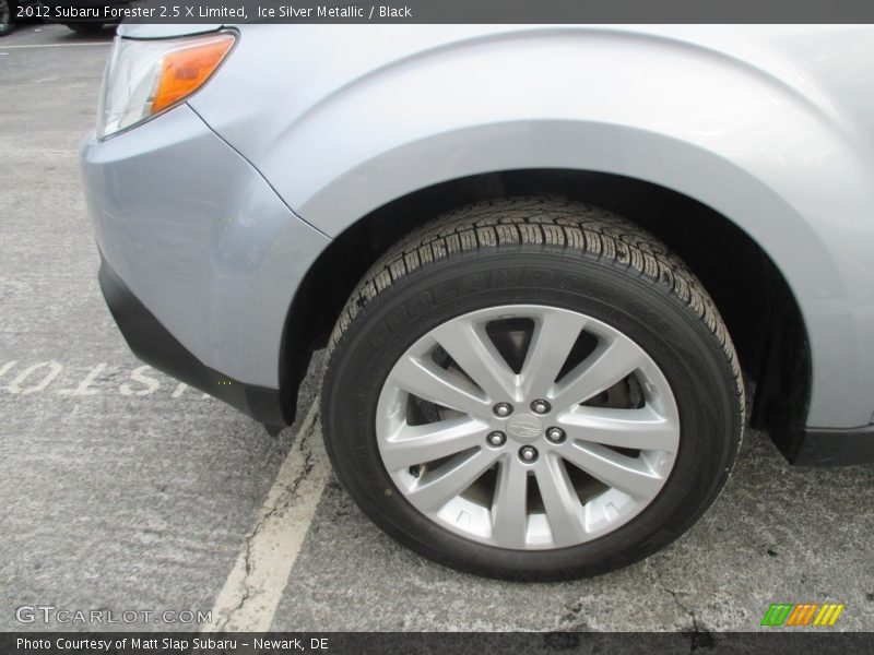 Ice Silver Metallic / Black 2012 Subaru Forester 2.5 X Limited