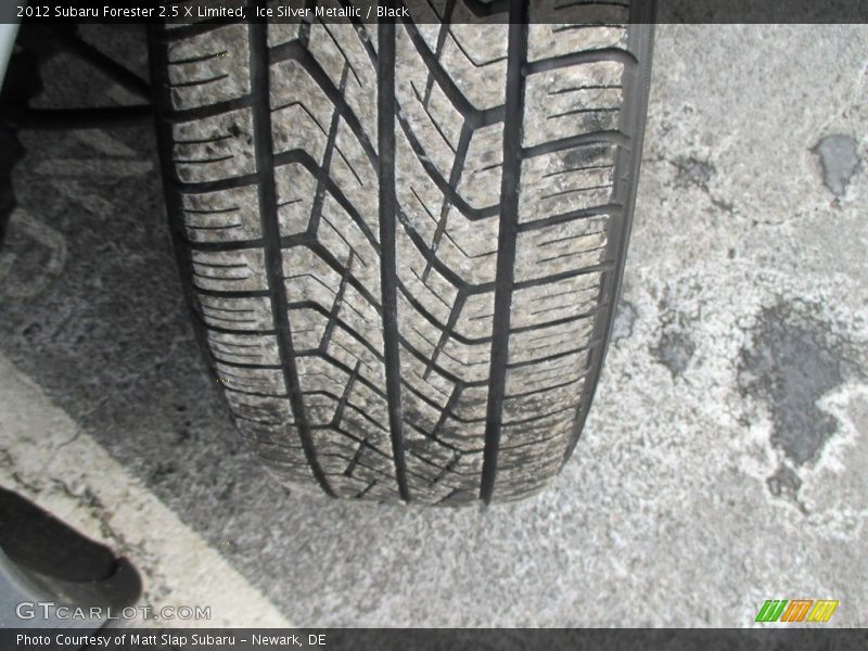 Ice Silver Metallic / Black 2012 Subaru Forester 2.5 X Limited