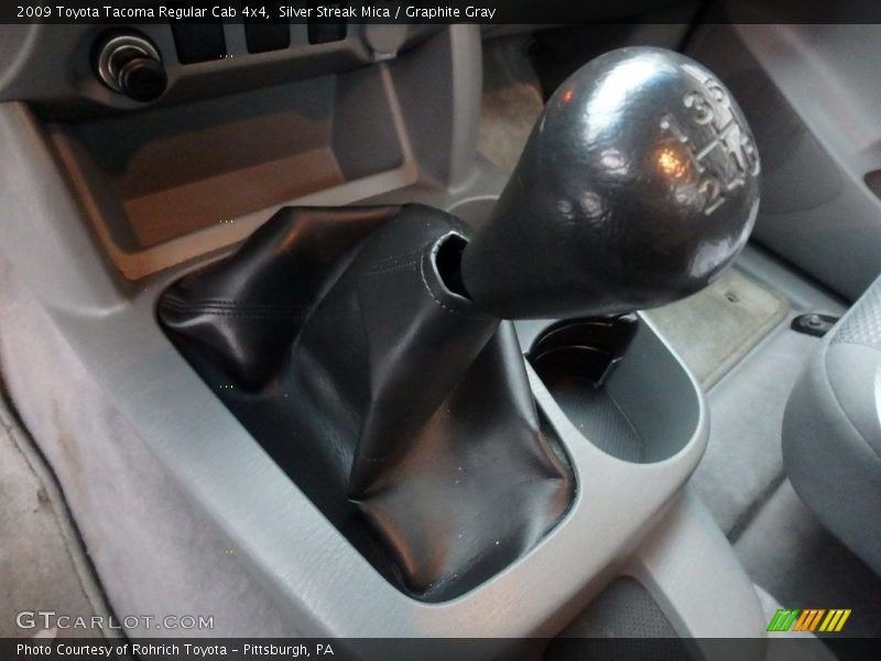 Silver Streak Mica / Graphite Gray 2009 Toyota Tacoma Regular Cab 4x4