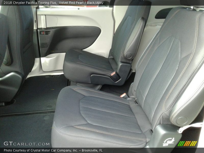 Velvet Red Pearl / Black/Alloy 2018 Chrysler Pacifica Touring Plus