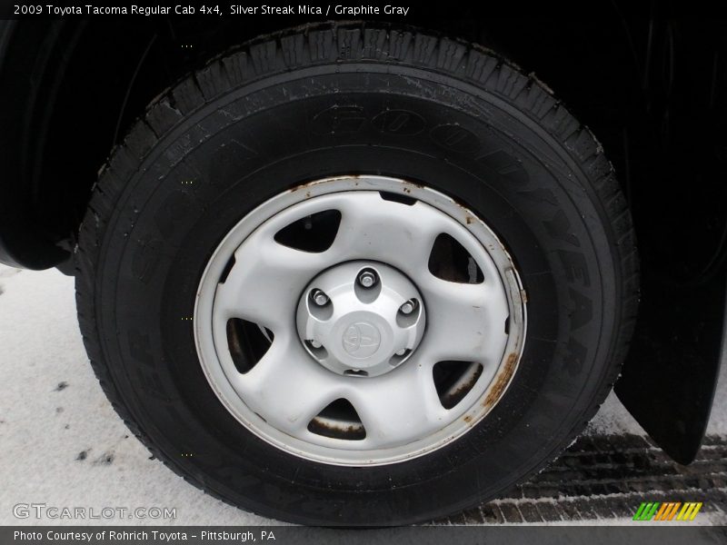 Silver Streak Mica / Graphite Gray 2009 Toyota Tacoma Regular Cab 4x4