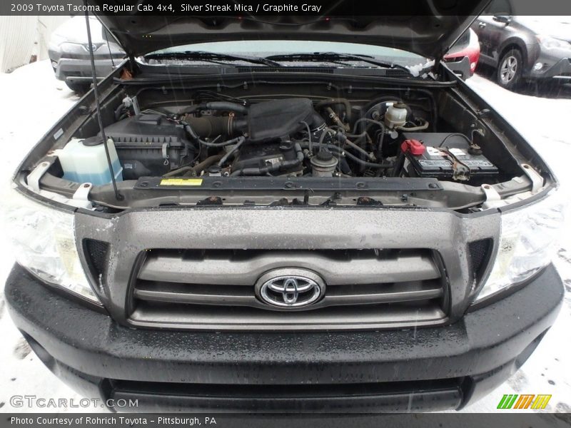Silver Streak Mica / Graphite Gray 2009 Toyota Tacoma Regular Cab 4x4