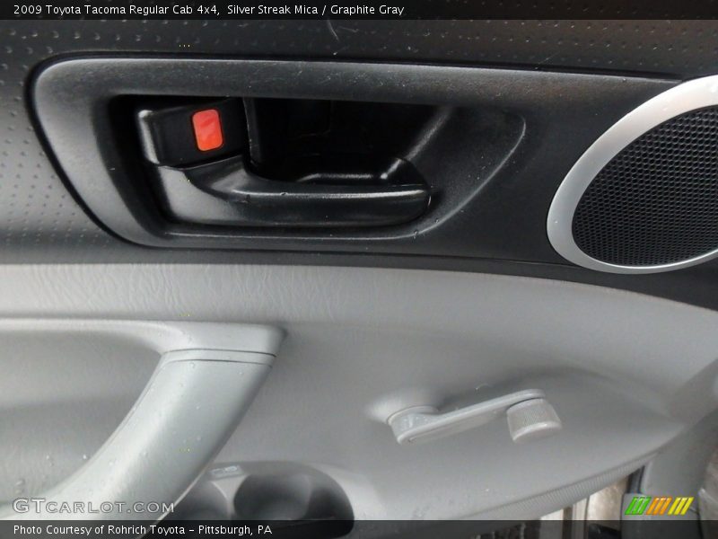 Silver Streak Mica / Graphite Gray 2009 Toyota Tacoma Regular Cab 4x4