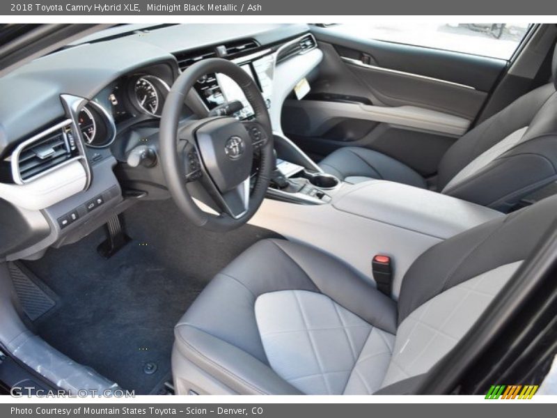 Ash Interior - 2018 Camry Hybrid XLE 