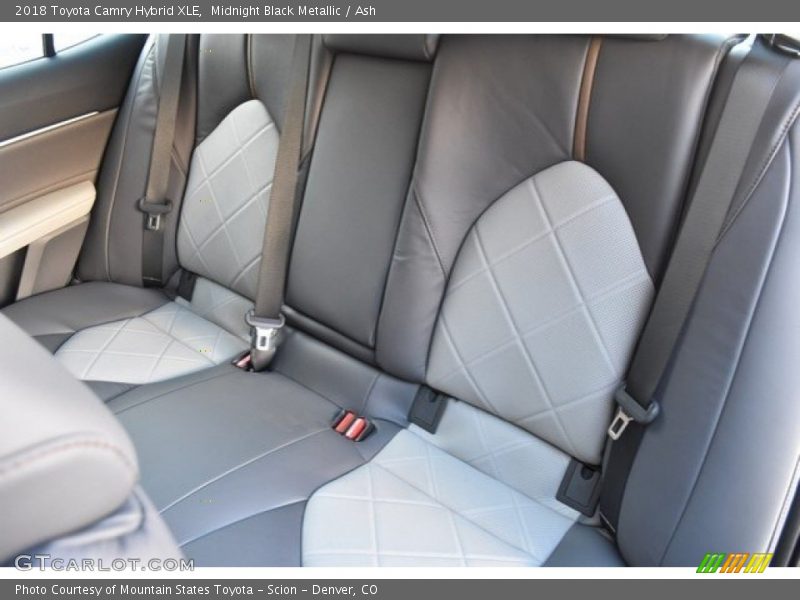 Rear Seat of 2018 Camry Hybrid XLE